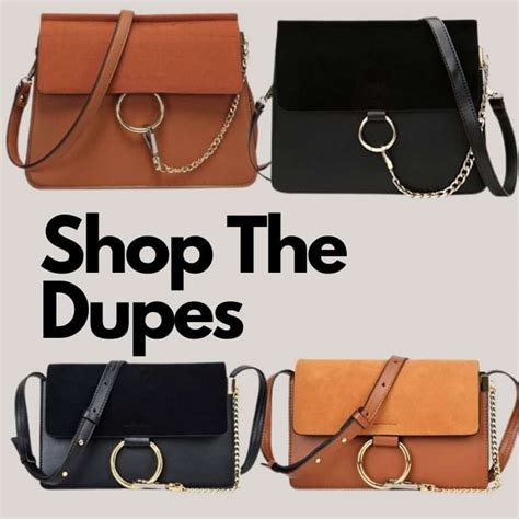 Where To Buy Quality Chloe Faye Dupe Bags 